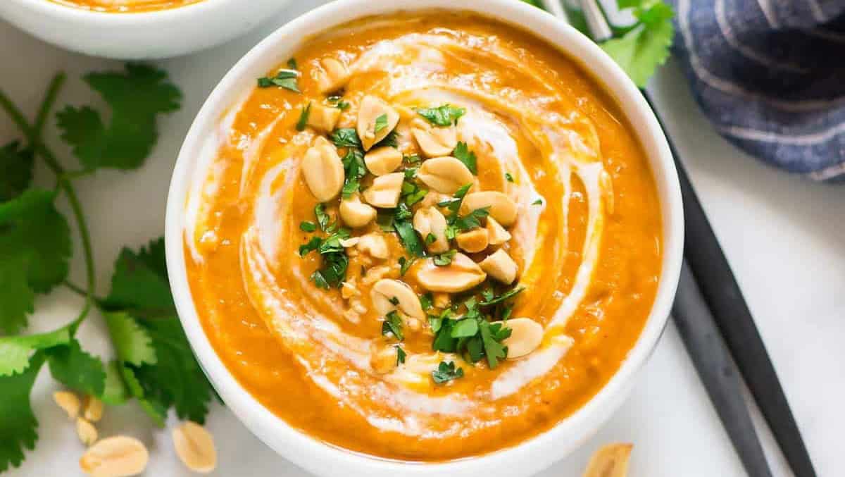 Vegan Pumpkin Curry Soup: A Globally Inspired Thai & Indian Blend